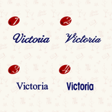 Embroidered Waffle Toiletry Bag